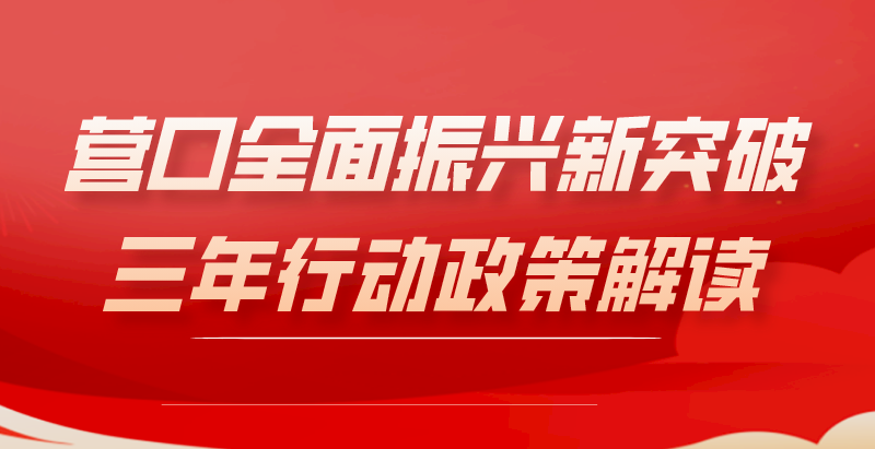 营口全面振兴新突破三年行动政策解读